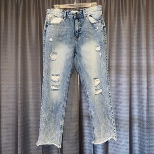 Nature Denim acid washed denim. Only worn once. Size 29/11, size runs small.